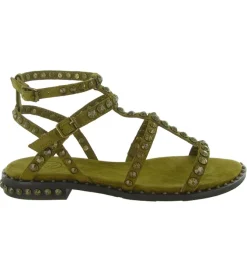 sandales et nu pieds - Casual - femme - Cuir - Vert amande - Ash italia