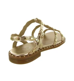 sandales et nu pieds - Casual - femme - Cuir - Or - Ash italia