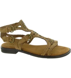 sandales et nu pieds - Casual - femme - Cuir - Marron - Ash italia