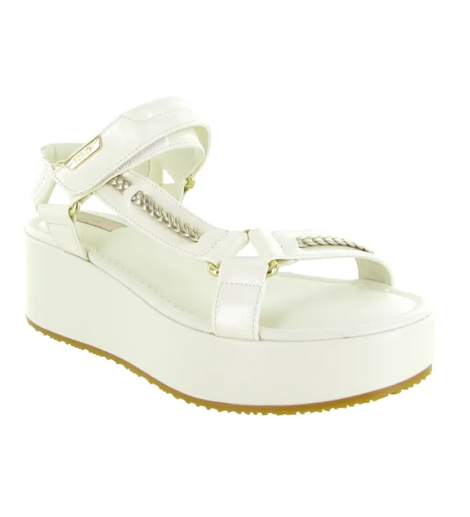 sandales et nu pieds - Casual - femme - Jeans - Blanc - Liu jo