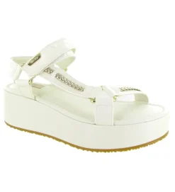 sandales et nu pieds - Casual - femme - Jeans - Blanc - Liu jo