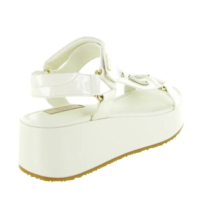 sandales et nu pieds - Casual - femme - Jeans - Blanc - Liu jo