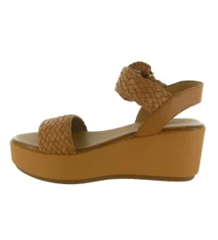 sandales et nu pieds - Casual - femme - Cuir - Chestnut - Inuovo