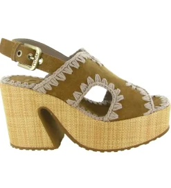 sandales et nu pieds - Casual - femme - Nubuck - Noir - Mou