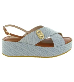 sandales et nu pieds - Casual - femme - Jeans - Bleu - Liu jo