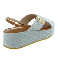 sandales et nu pieds - Casual - femme - Jeans - Bleu - Liu jo