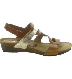sandales et nu pieds - Casual - femme - Cuir - Marron - Xapatan