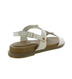 sandales et nu pieds - Casual - femme - Cuir - Gris - Inuovo