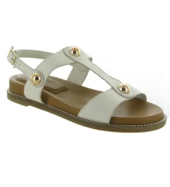 sandales et nu pieds - Casual - femme - Cuir - Gris - Inuovo