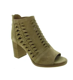 sandales et nu pieds - Casual - femme - Nubuck - Taupe - Alpe