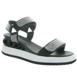 sandales et nu pieds - Casual - femme - Synthétique - Noir - Noa harmon