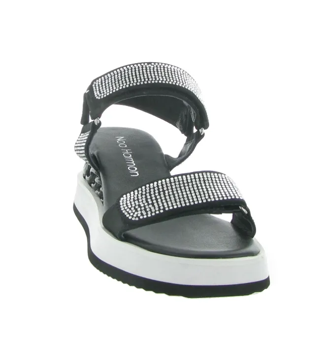 sandales et nu pieds - Casual - femme - Synthétique - Noir - Noa harmon
