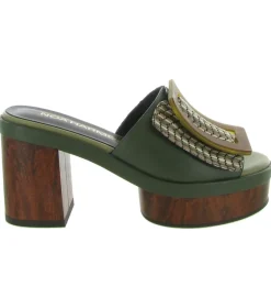 sandales et nu pieds - Casual - femme - Synthétique - Vert - Noa harmon