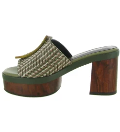 sandales et nu pieds - Casual - femme - Synthétique - Vert - Noa harmon