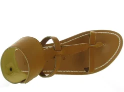 sandales et nu pieds - Casual - femme - Cuir - Marron - K.jacques
