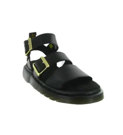 sandales et nu pieds - Casual - femme - Cuir - Noir - Doc martens