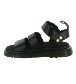 sandales et nu pieds - Casual - femme - Cuir - Noir - Doc martens