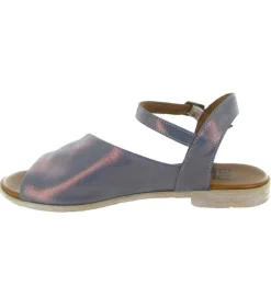 sandales et nu pieds - Casual - femme - Cuir laminé - Bleu Marine - Bueno