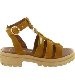 sandales et nu pieds - Confort - femme - Nubuck - Beige - Les tropeziennes