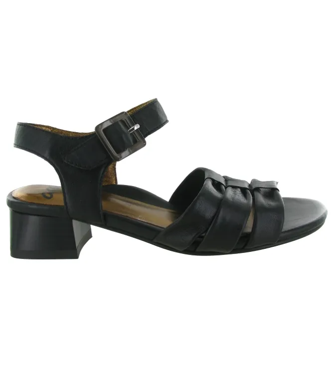 sandales et nu pieds - Confort - femme - Cuir - Noir - Ara