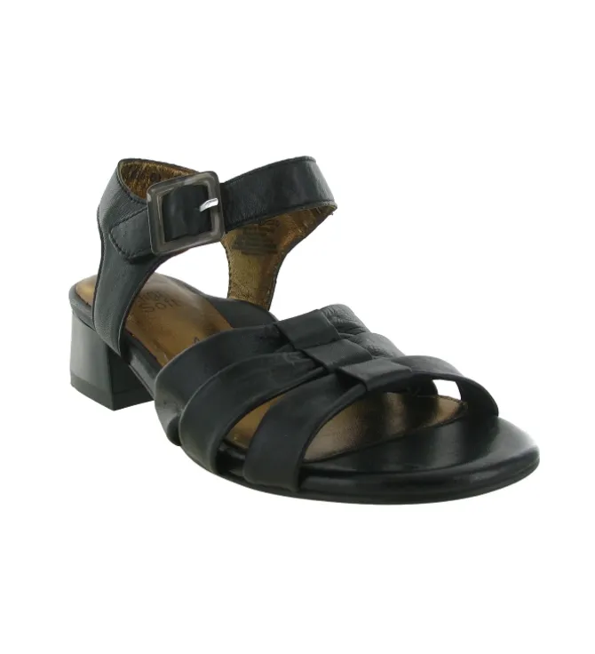 sandales et nu pieds - Confort - femme - Cuir - Noir - Ara