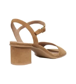 sandales et nu pieds - Confort - femme - Nubuck - Marron - Geox
