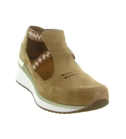 sandales et nu pieds - Confort - femme - Nubuck - Beige - Mamzelle