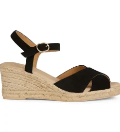 sandales et nu pieds - Confort - femme - Synthétique - Noir - Geox