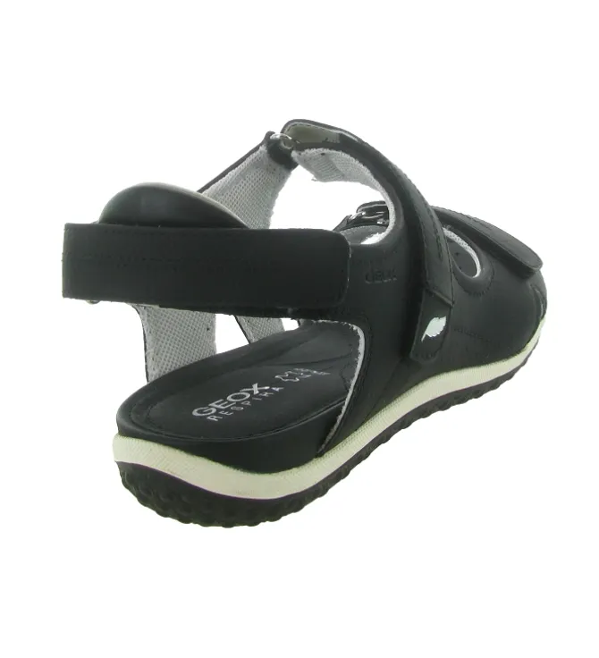 sandales et nu pieds - Confort - femme - Synthétique - Noir - Geox