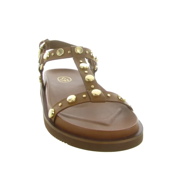sandales et nu pieds - Confort - femme - Cuir - Marron - Ash italia
