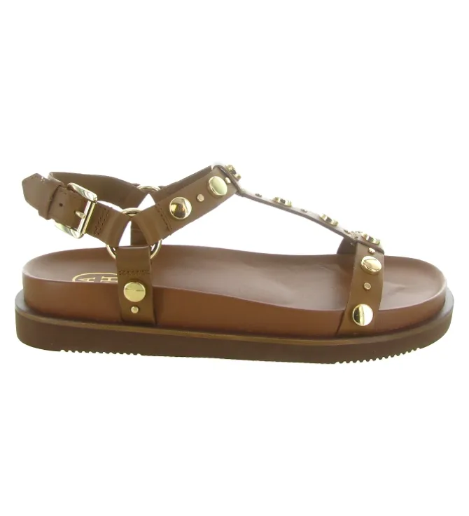 sandales et nu pieds - Confort - femme - Cuir - Marron - Ash italia
