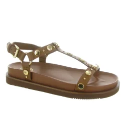 sandales et nu pieds - Confort - femme - Cuir - Marron - Ash italia