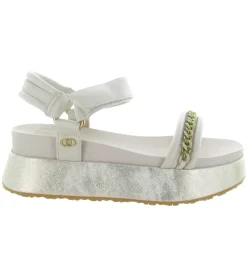 sandales et nu pieds - Confort - femme - Cuir - Blanc - Liu jo
