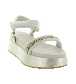 sandales et nu pieds - Confort - femme - Cuir - Blanc - Liu jo