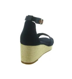 sandales et nu pieds - Confort - femme - Synthétique - Bleu Marine - Tommy hilfiger