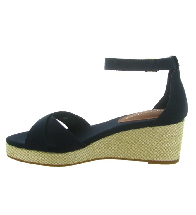 sandales et nu pieds - Confort - femme - Synthétique - Bleu Marine - Tommy hilfiger