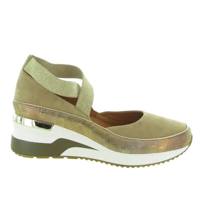 sandales et nu pieds - Confort - femme - Cuir - Gris - Mamzelle