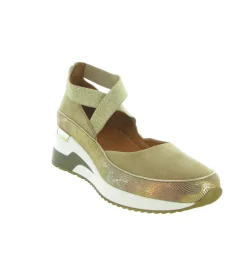 sandales et nu pieds - Confort - femme - Cuir - Gris - Mamzelle