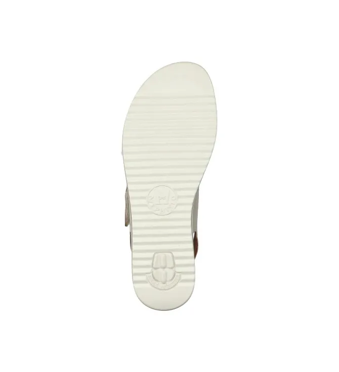 sandales et nu pieds - Confort - femme - Cuir - Gris - Mephisto