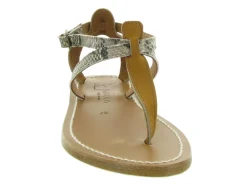 sandales et nu pieds - Confort - femme - Cuir - Marron - K.jacques
