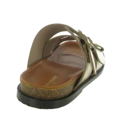 sandales et nu pieds - Confort - femme - Cuir - Gris - Maison toufet