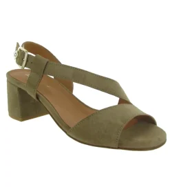 sandales et nu pieds - Confort - femme - Nubuck - Gris - Armando