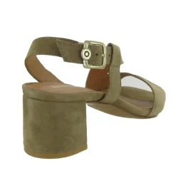 sandales et nu pieds - Confort - femme - Nubuck - Gris - Armando