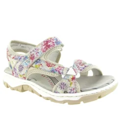 sandales et nu pieds - Confort - femme - Synthétique - Multicolor - Rieker