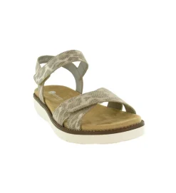 sandales et nu pieds - Confort - femme - Cuir - Python - Remonte