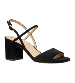 sandales et nu pieds - Confort - femme - Nubuck - Noir - Geox