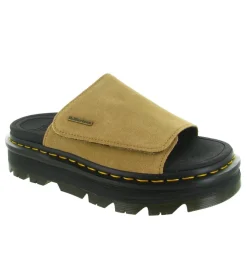 sandales et nu pieds - Confort - femme - Nubuck - Beige - Doc martens