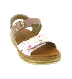 sandales et nu pieds - Confort - femme - Cuir - Marron - Mephisto