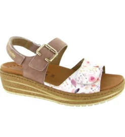 sandales et nu pieds - Confort - femme - Cuir - Marron - Mephisto