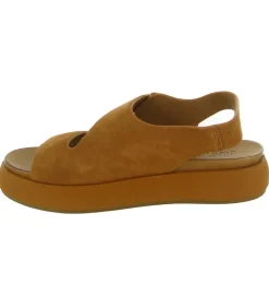 sandales et nu pieds - Confort - femme - Nubuck - Chestnut - Inuovo